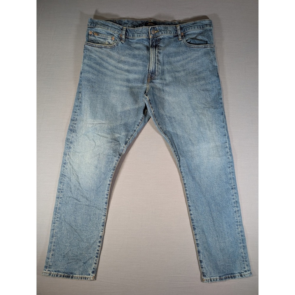 Polo Ralph Lauren Sullivan Slim Stretch Jeans Mens 42x32 Blue Denim Pants
